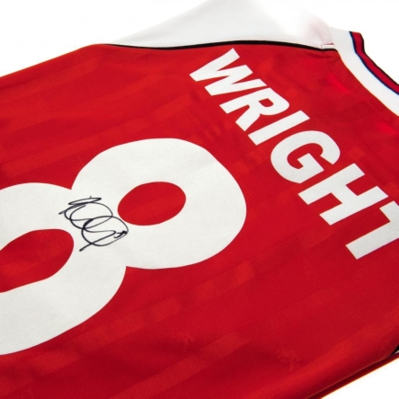 Arsenal Londyn - koszulka z autografem Iana Wrighta