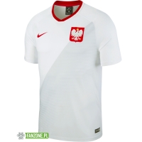 Polska - replika nowej koszulki reprezentacji Polski 2018-2019 biała (NIKE)