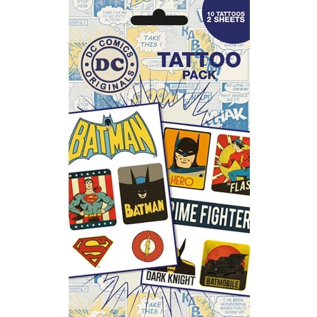 DC Comics - zestaw tatuaży