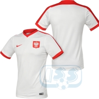 Polska - koszulka Nike biała z herbem