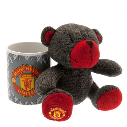 Manchester United - kubek + maskotka