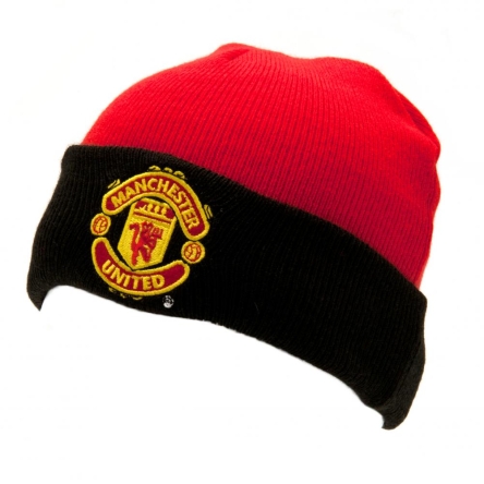 Manchester United - czapka zimowa juniorska