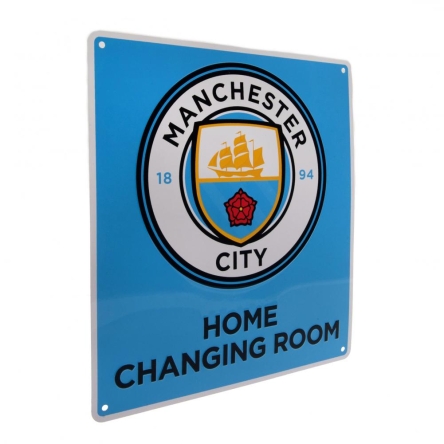 Manchester City - znak metalowy