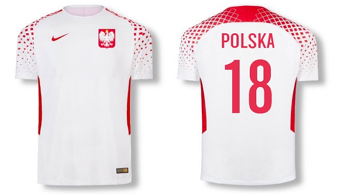 Czy tak będzie wyglądać koszulka Polski na MŚ 2018?