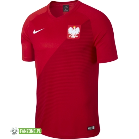 Polska - replika nowej koszulki reprezentacji Polski 2018-2019 czerwona (NIKE)