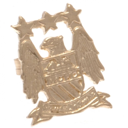 Manchester City - złoty kolczyk 