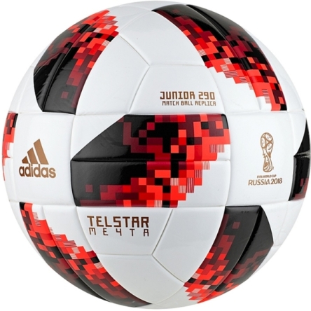 Mistrzostwa Świata Rosja 2018 - piłka Adidas Telstar Mechta Junior 290g rozmiar 4