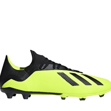 Buty piłkarskie Adidas X 18,3 Fg rozmiar 42 2/3 żółte DB2183