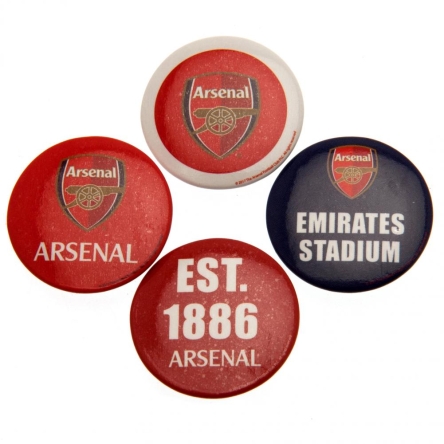 Arsenal Londyn - zestaw przypinek