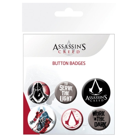 Assassins Creed - zestaw przypinek