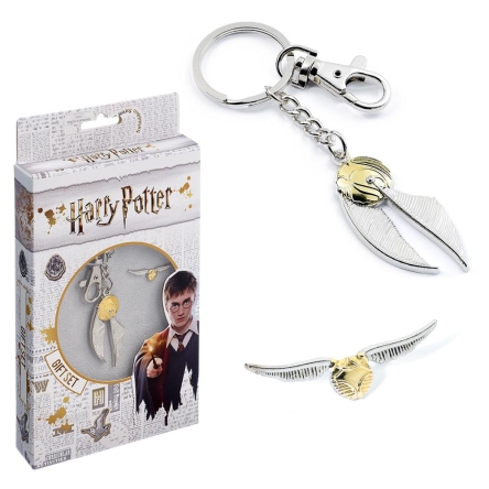 Harry Potter - odznaka+brelok Golden Snitch