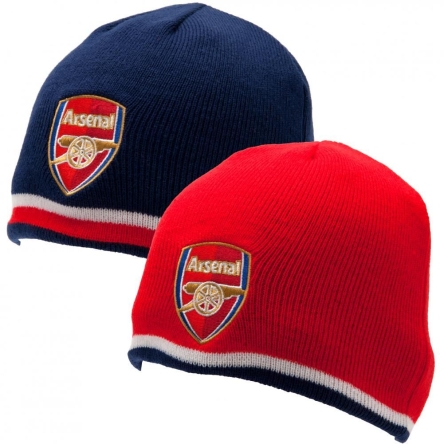 Arsenal Londyn - czapka zimowa dwustronna