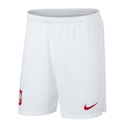 Spodenki juniorskie Nike Polska rozmiar M (140-152 cm) białe