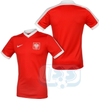 Polska - koszulka Nike czerwona z herbem