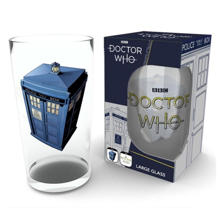 Doktor Who - szklanka
