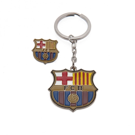 FC Barcelona - odznaka + brelok
