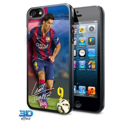 FC Barcelona - etui iPhone 5 / 5S / 5SE Suarez