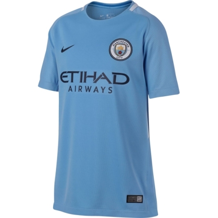 Manchester City - juniorska koszulka Nike z nadrukiem LOLIHNO