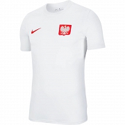 Polska - juniorska koszulka kibica reprezentacji Polski (NIKE) biała