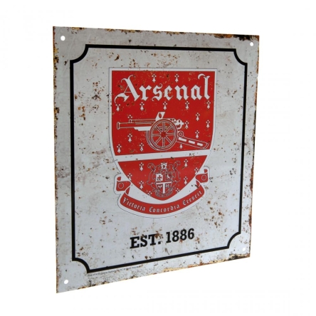 Arsenal Londyn - znak metalowy retro