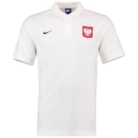 POLSKA - biała koszulka polo Nike rozmiar XL 2018-2019