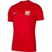 Polska - męska koszulka kibica reprezentacji Polski 2022 (NIKE) czerwona