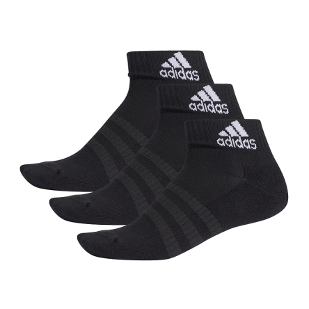 Skarpety adidas Cushioned Ankle Socks 3P rozmiar M (40-42) czarne