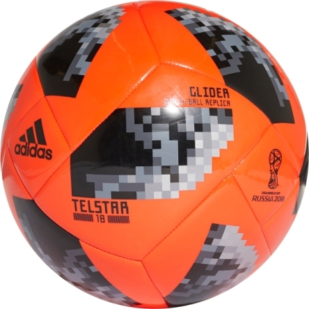 Adidas - piłka Telstar Glider rozmiar 5 (pomarańczowa)