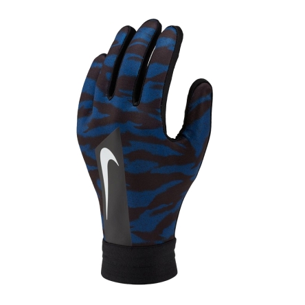 Rękawiczki juniorskie Nike JR Academy HyperWarm rozmiar L czarne/niebieskie