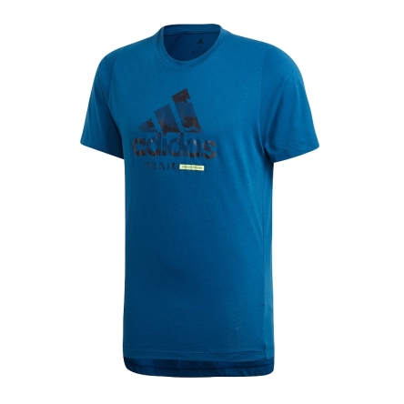 Koszulka adidas Freelift Tee Logo T-shirt rozmiar L niebieska