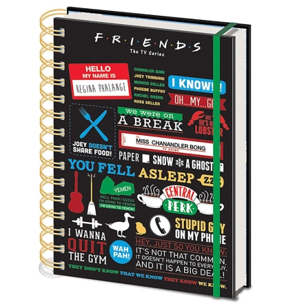 Przyjaciele - notatnik