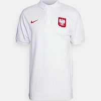 Polska - koszulka polo Nike MŚ 2022 biała