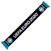 Szalik Euro 2020 czarny z logo