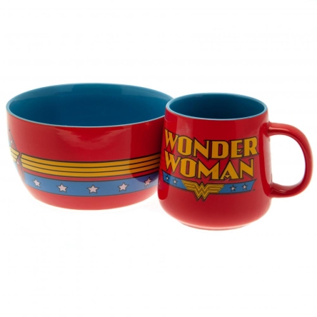 Wonder Woman - zestaw śniadaniowy