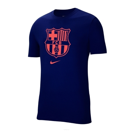 Koszulka Nike FC Barcelona Crest 2 rozmiar M granatowa