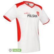 Polska - koszulka sportowa Euro 2020 biała