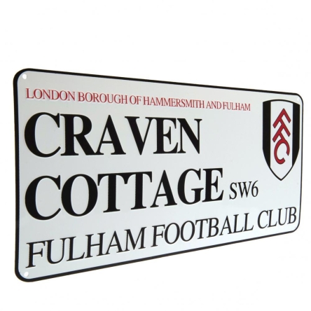 Fulham FC - tabliczka