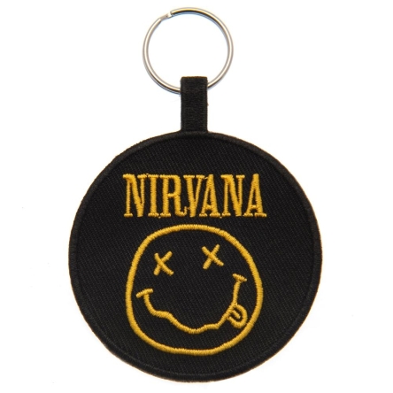 Nirvana - tkany breloczek