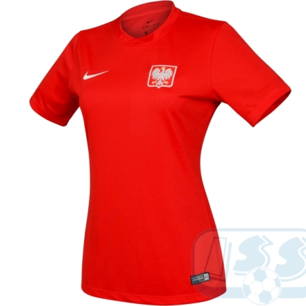 Polska - koszulka damska Nike rozmiar S czerwona