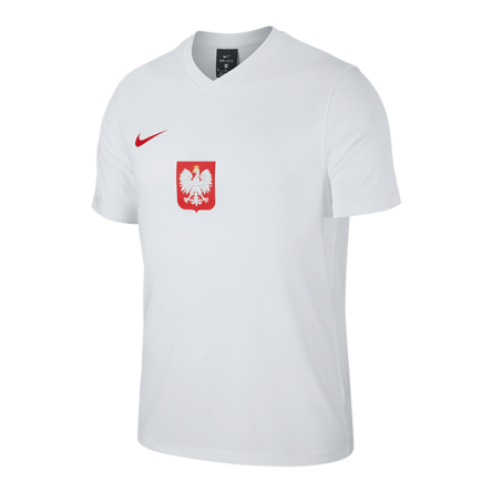 Koszulka Nike Polska Breathe Football rozmiar XS biała