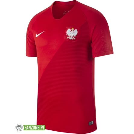 Polska - dziecięca koszulka reprezentacji Polski 2018-2019 czerwona NIKE rozmiar 140-152 cm M