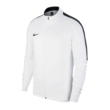 Bluza treningowa juniorska Nike JR Academy 18 Track rozmiar S (128 cm) biała 