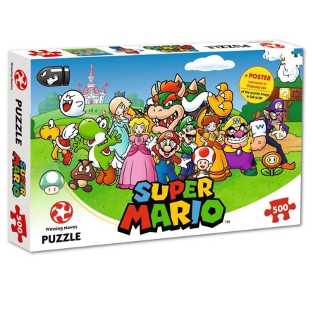 Super Mario - puzzle 500 szt.