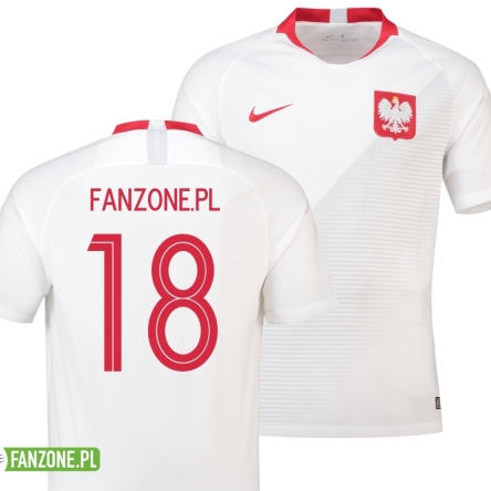 Koszulka Polski z nadrukiem 2018-2019 Nike Polska DOM