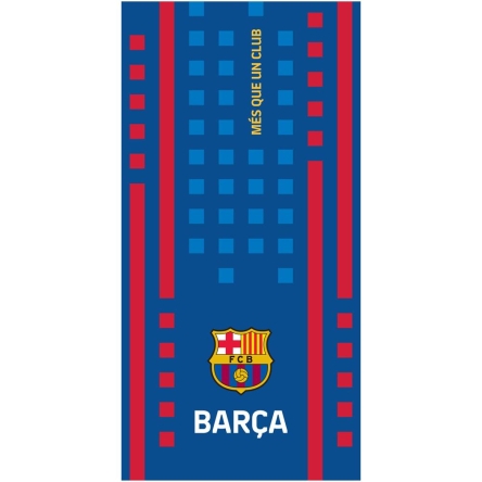 FC Barcelona - ręcznik niebiesko-czerwony