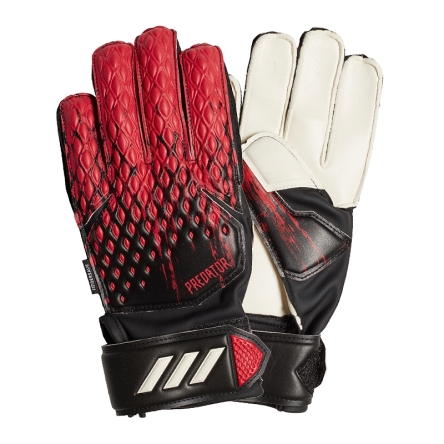 Rękawice bramkarskie adidas JR Predator Match FS rozmiar 6,5 czerwone/czarne