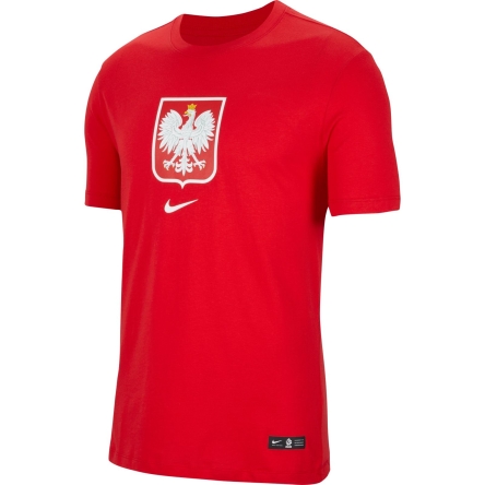 Polska - t-shirt kibica reprezentacji Polski Nike 2020-2021 czerwony