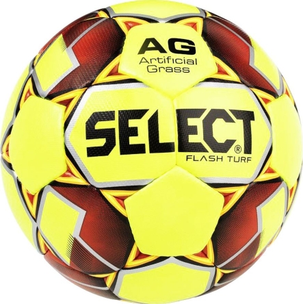 Piłka nożna Select Flash Turf rozmiar 4 żółta