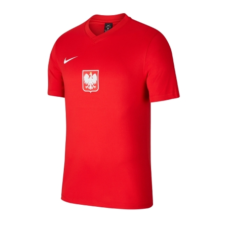 Koszulka Nike Polska Breathe Football t-shirt rozmiar XS czerwona