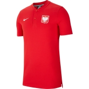 Polska - koszulka polo Nike 2020-2021 czerwona